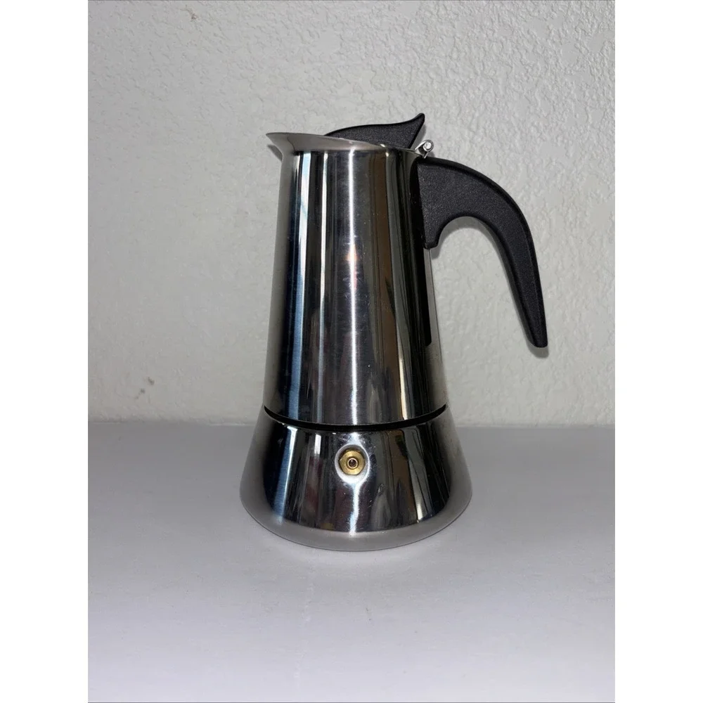 Stainless Steel Coffee Pot Mocha Espresso Latte Percolator Stove Coffee Maker